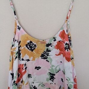 Volcom Multicolor Floral Camisole